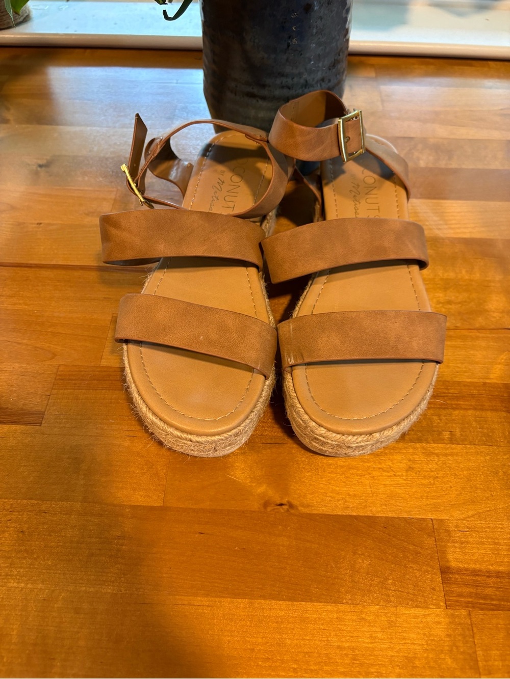 Coconuts by Matisse Tan Espadrille Platform Sandals
